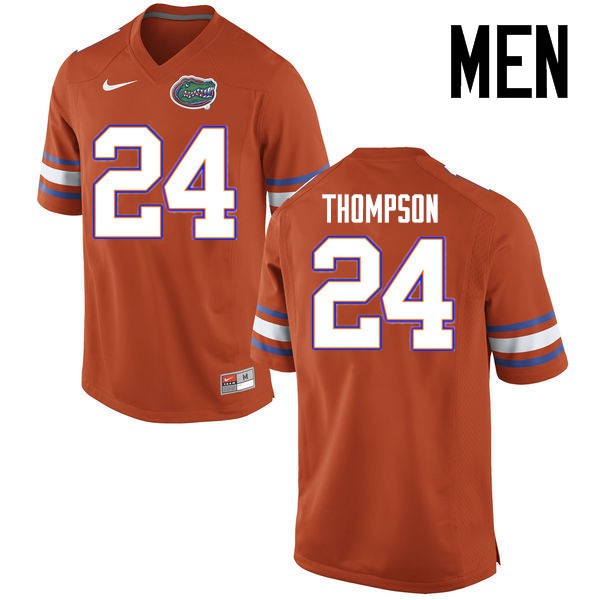 Florida Gators Men #24 Mark Thompson College Football Jerseys Orange
